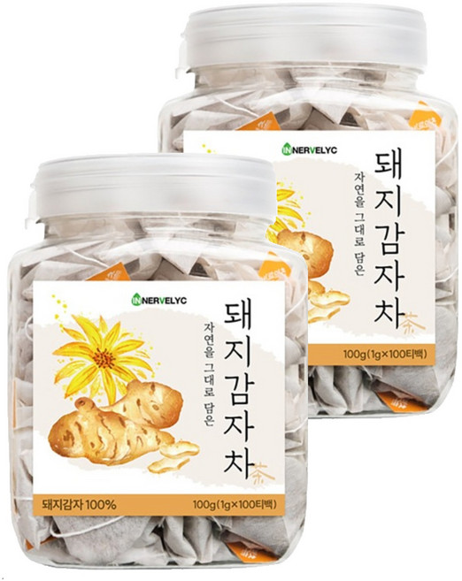 이너블릭 돼지감자차, 1g, 100개입, 2개