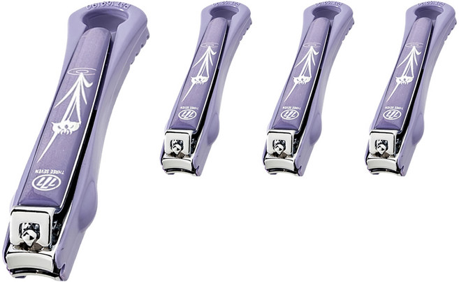 777 루이본 그립 굿 미끄럼 방지 손톱깎이 대형, 랜덤발송, 4개