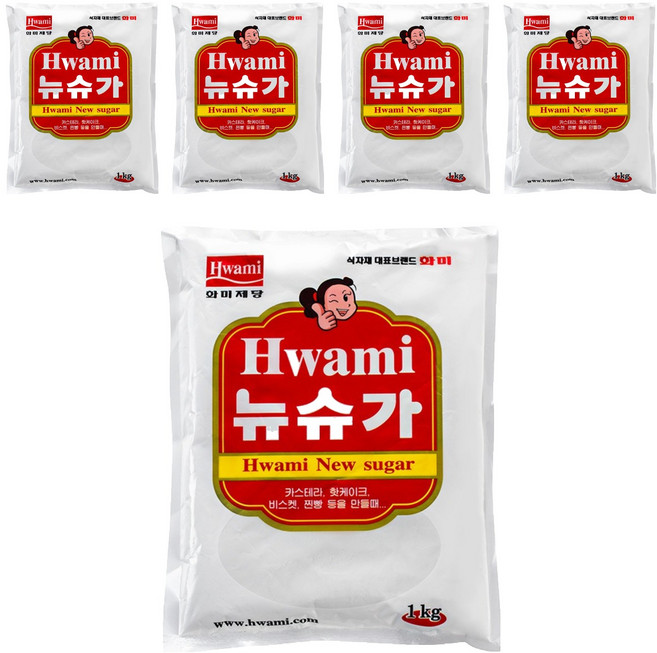 화미 뉴슈가, 5개, 1kg