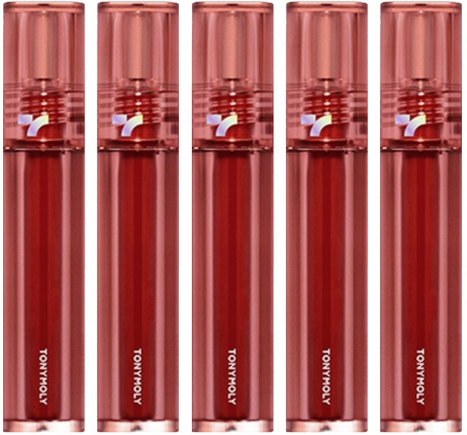 토니모리 퍼펙트 립스 쇼킹 립틴트, N09 플럼 쇼킹, 5개
