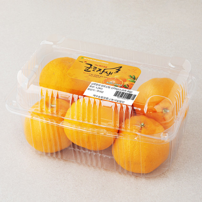 귤로장생 당도선별 한라봉, 1.2kg(소과 5~8입), 1개