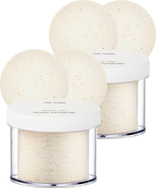 원씽 순면 패드, 60개입, 2개