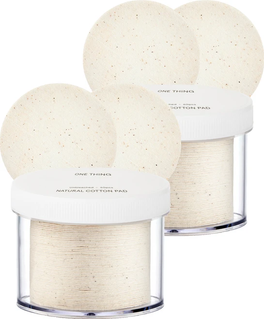 원씽 순면 패드, 60개입, 2개 - 쿠팡