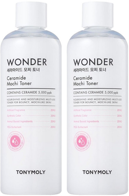 TONYMOLY Wonder系列神經醯胺彈潤化妝水, 500ml, 2瓶