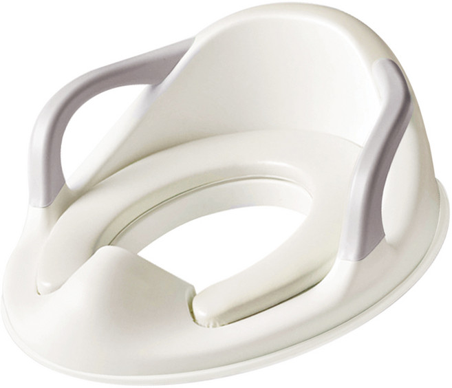 투비맘 핸들 유아변기커버, 그레이