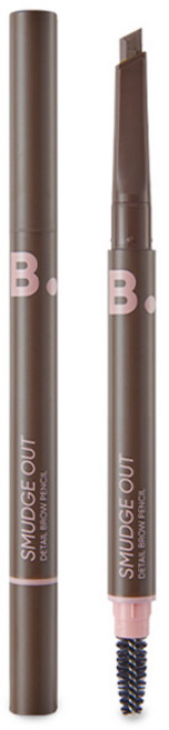 바닐라코 비바이바닐라 스머지 아웃 디테일 브로우 펜슬 0.3g, 1개, 01 딥 브라운