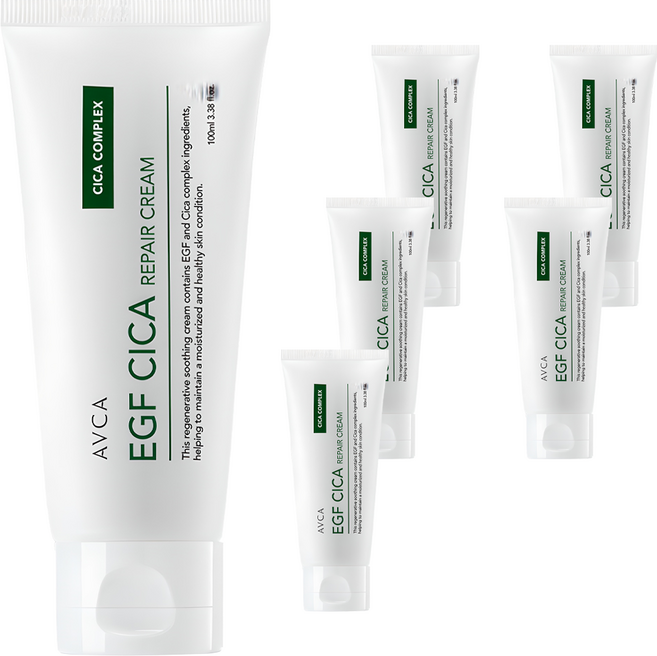 아브카 딥 인텐시브 EGF 시카 리페어 크림, 100ml, 6개