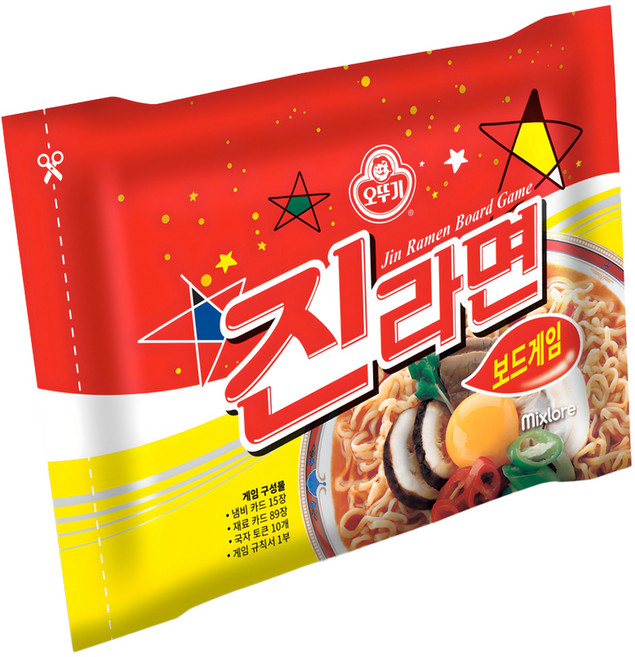 믹스로어 오뚜기 진라면 보드게임, 레드, 1개