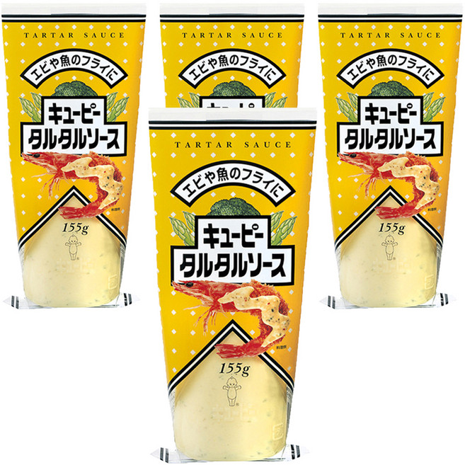 KEWPIE 塔塔醬, 155g, 4個