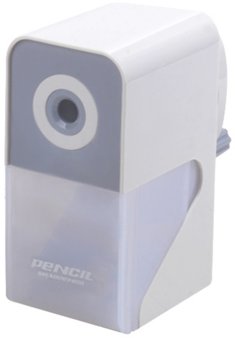 탐사 3단 심조절 연필깎이, 화이트, 1개