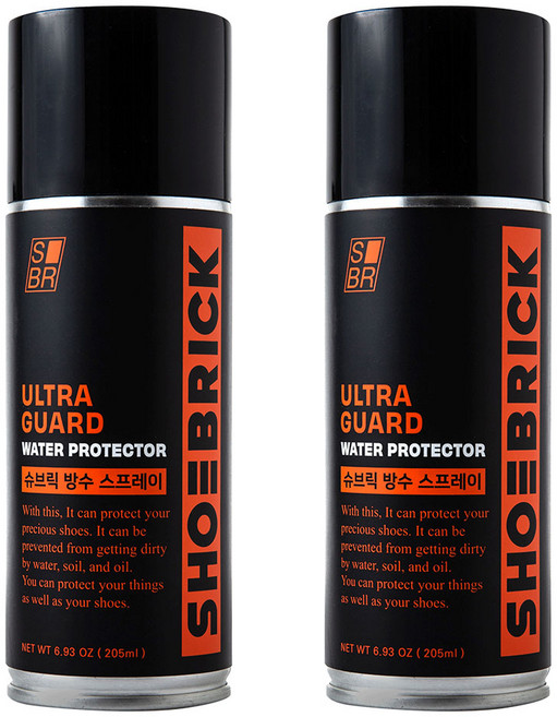 슈브릭 신발 방수 스프레이 2p