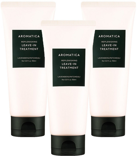 아로마티카 리플레니싱 리브 인 트리트먼트 라벤더 앤 패츌리, 150ml, 3개