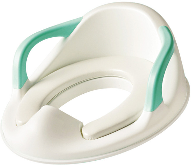 투비맘 핸들 유아변기커버, 블루