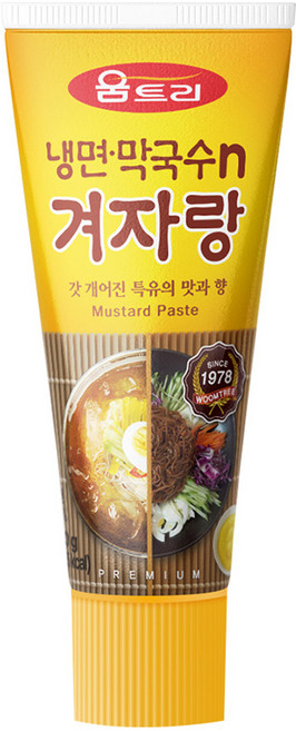움트리 냉면 막국수n 겨자랑, 120g, 1개