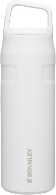 스탠리 아이스플로우 에어로라이트 캡 앤 캐리 + 텀블러, 프로스트화이트, 710ml, 1개