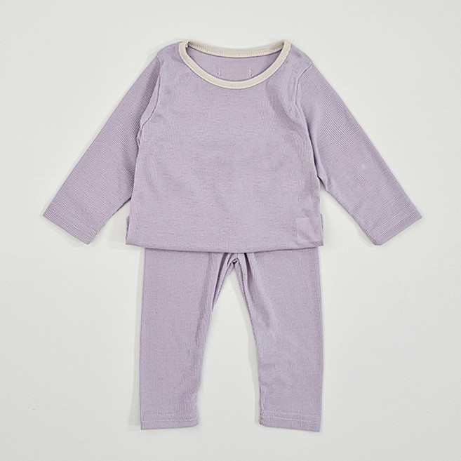 베베나인 보들보들 포밍 실내복 상의 + 하의 세트