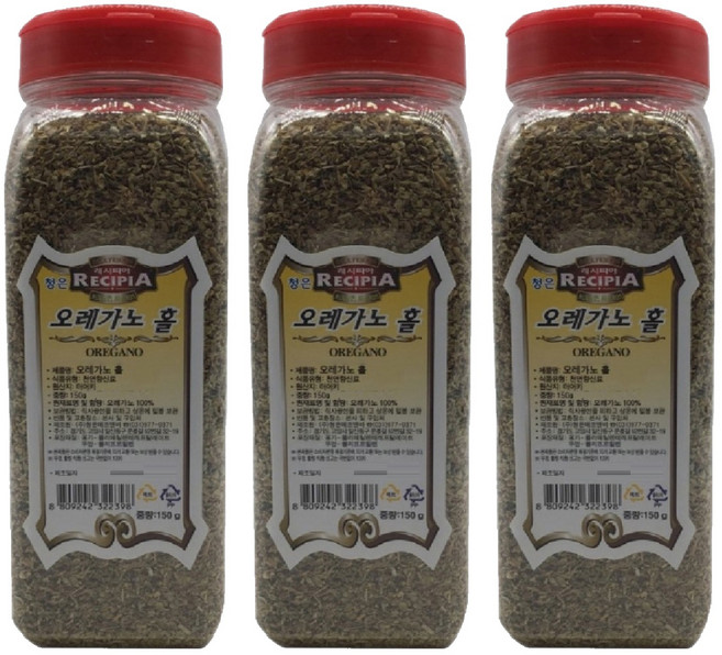 청은 오레가노 홀, 150g, 3개