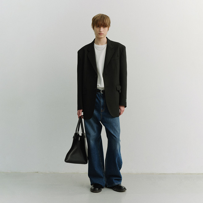 Dunst 男士半喇叭牛仔褲 UDPA6A306