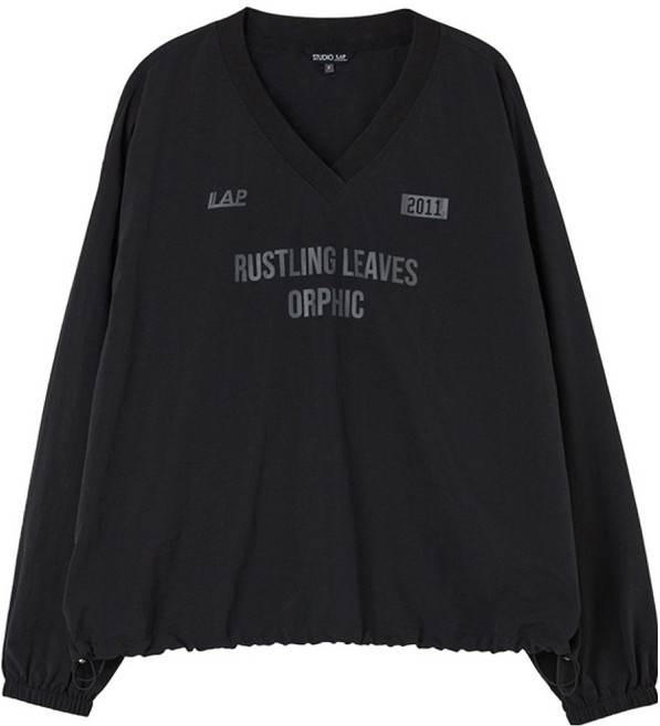 랩 여성용 브이넥 맨투맨 AR3CT862