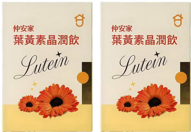 JOIN HOME 仲安家 葉黃素晶潤飲 15包, 2盒, 300ml