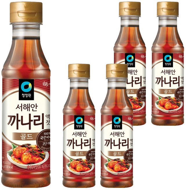 DAESANG 大象 玉筋魚魚露 黃金版, 500g, 5個