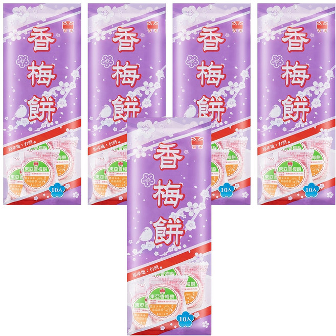 青禾 香梅餅 袋裝 10入, 5個, 150g