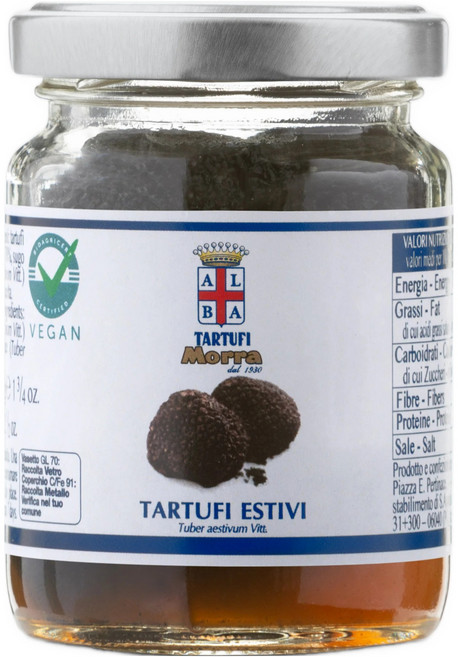 TARTUFI Morra 阿爾巴松露世家 夏季整顆黑松露 小, 35g, 1罐