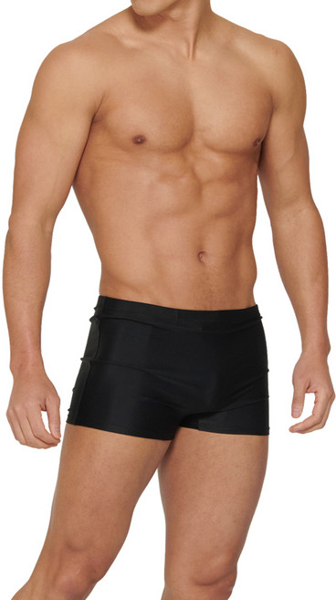 쿠아로 남성용 사각 빅사이즈 2부 실내 수영복 ILM401