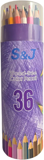 모노그라피 프리미엄 드로잉 색연필 17.5cm, 36색, 1개