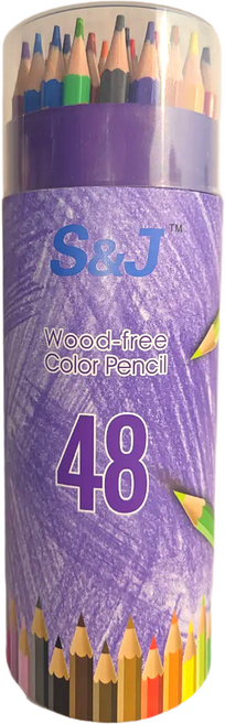 모노그라피 프리미엄 드로잉 색연필17.5cm, 48색, 1개