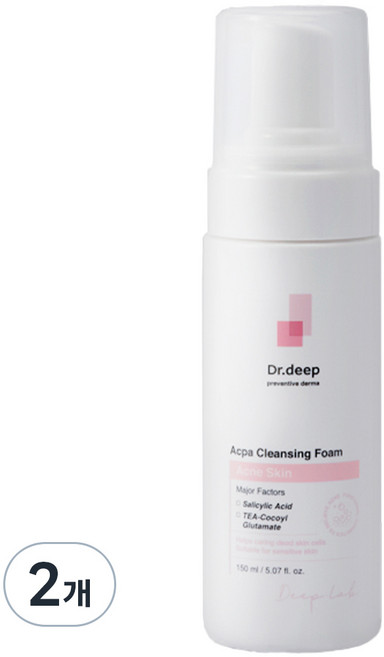 닥터딥 아크파 클렌징폼, 150ml, 2개