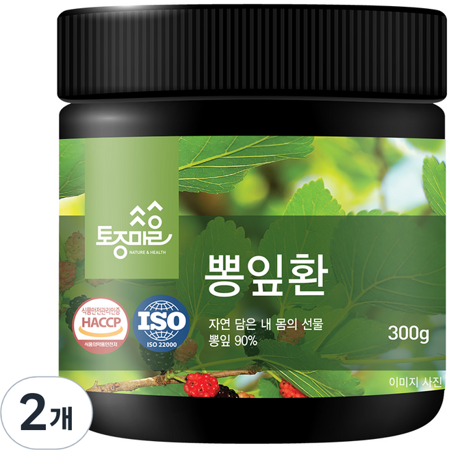 토종마을 HACCP 인증 뽕잎환, 2개, 300g