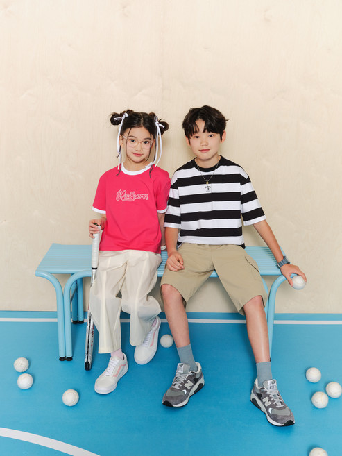 POLHAM KIDS 女童青少年短版寬褲 PKF2PP2026