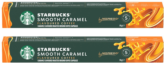 스타벅스 스무스 캐러멜향 캡슐커피, 5.1g, 10개입, 2개