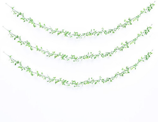 Partyhae 藤蔓室內裝飾掛旗 3入 玫瑰, 3個