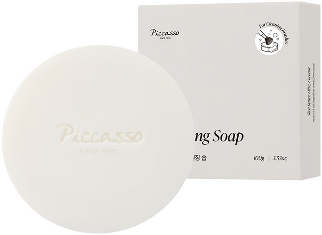 피카소 브러쉬 클렌징 솝, 100g, 1개