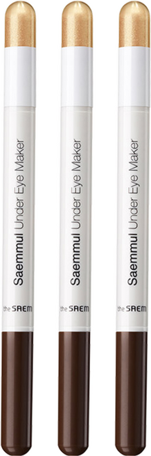 더샘 샘물 애교살 메이커 아이섀도, 03눈물글썽골드, 3개