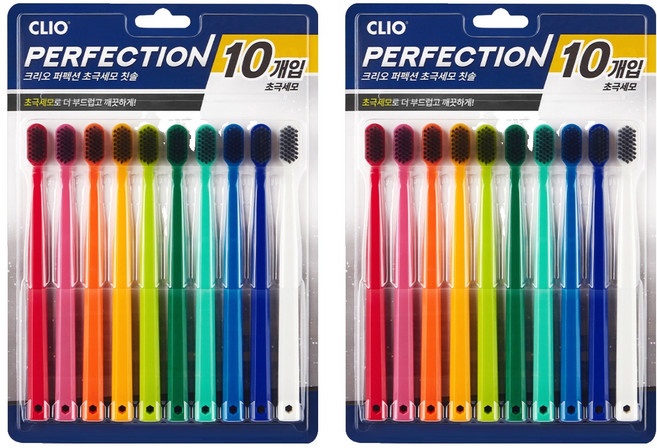 크리오 퍼펙션 초극세모 칫솔, 10개입, 2세트