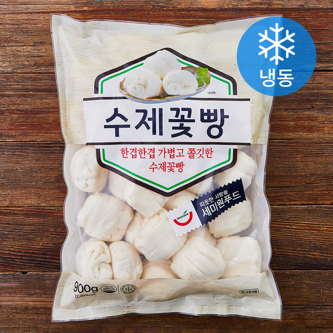 세미원 수제꽃빵 (냉동), 900g, 1개입, 1개