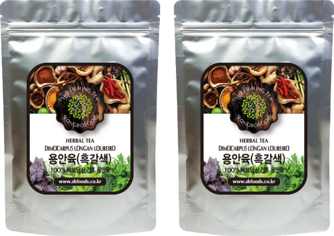 聖寶食品 越南產龍眼肉 黑褐色, 100g, 2個