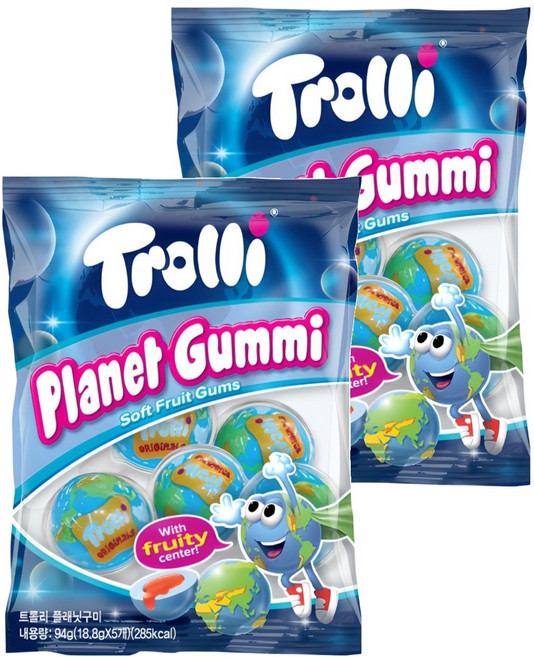 트롤리 플래닛 구미 5개입, 94g, 2개