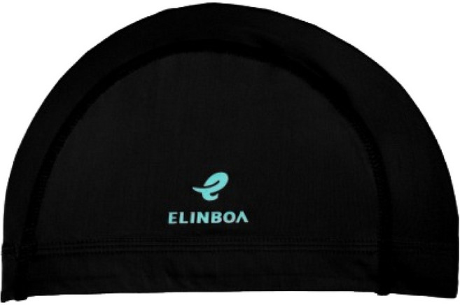 엘인보아 아동 주니어 수영모, 블랙, 1개
