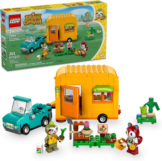 LEGO 77054 然然的旅行園藝店 3 動物之森, 動物之森 多色, 1盒