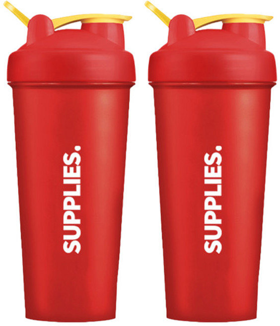 서플라이스 클래식 쉐이커, 레드, 700ml, 2개