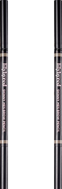 lilybyred Skinny Mes 眉筆 0.06g, 05灰褐色, 2個