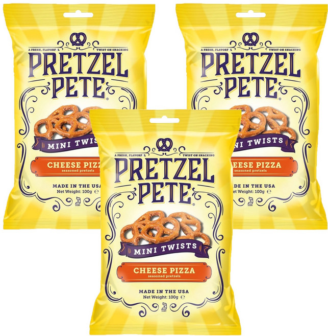 起司披薩蝴蝶餅, 100g, 3個