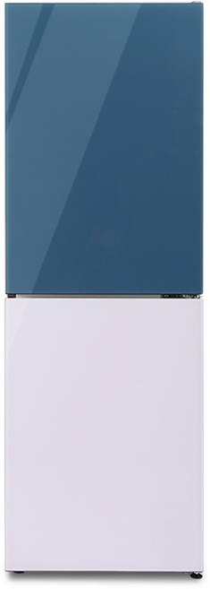 쿠잉전자 글라스 프리즘 129L 2도어 냉장고 방문설치, BSR-C138NW