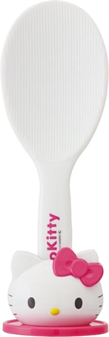 Skater 飯匙+頭型台座, Hello Kitty, 1組