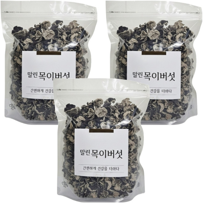 allaboutmushrooms 美味乾木耳, 3個, 500g