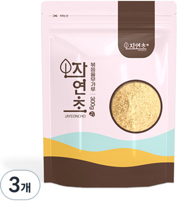 자연초 볶음 율무가루, 300g, 3개